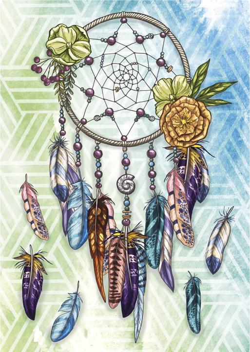Actual product image Dino 500 pcs. - Dreamcatcher (500 pieces)
