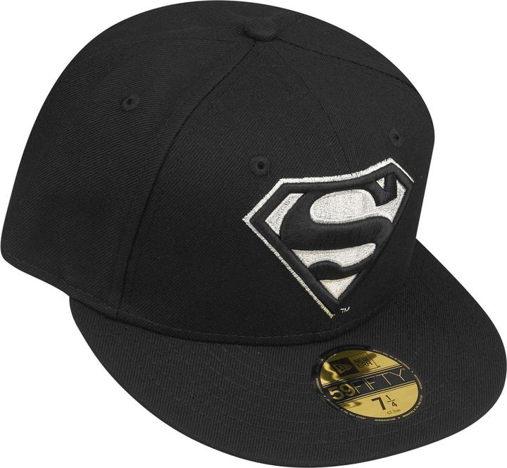 Actual product image New Era 59Fifty Fitted Cap - SUPERMAN black - 7 7/8 (7 7/8)