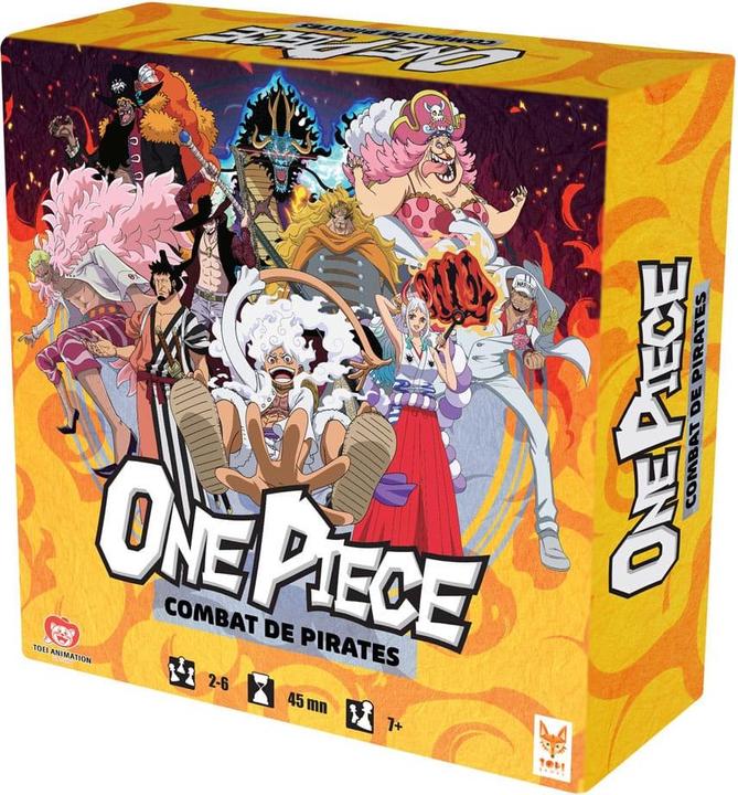 Immagine prodotto Topi games Gioco di carte di One Piece Battaglie di pirati *versione francese* (Francese)