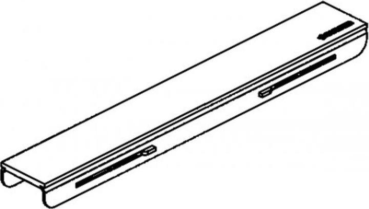 Produktbild Dallmer Abdeckung CeraLine Design matt, 526182, verriegelbar, 500mm (850 mm)