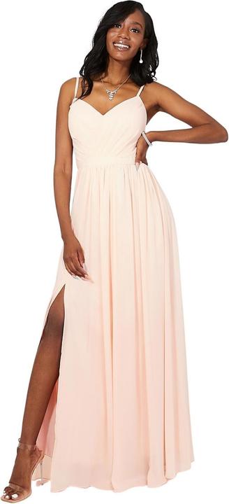 Krisp Maxikleid Eingehaltenes Vorderteil (M)