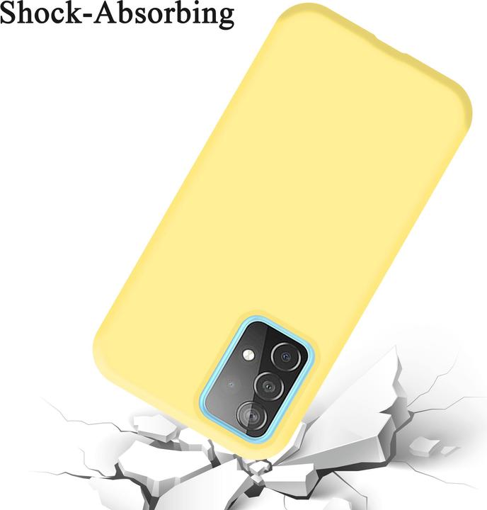 Actual product image Cadorabo TPU Liquid Silicone Case Cover (Samsung Galaxy A52)
