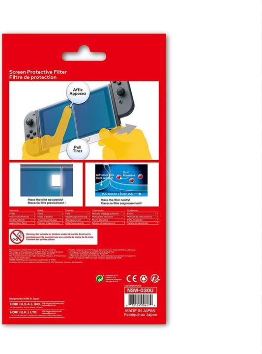 Produktbild HORI Screen Protective Filter (Switch)