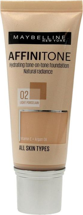 Produktbild Maybelline New York MAYBELLINE Affinitone podkład do twarzy 02 Light Porcelain 30ml (02 Light Porcelain)