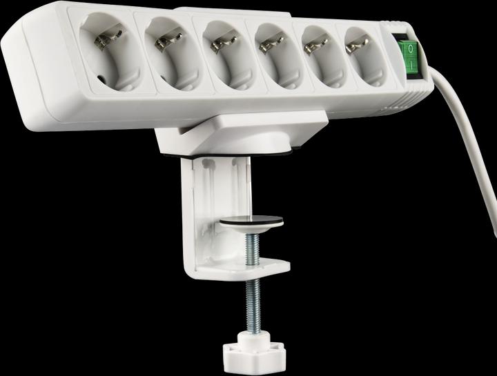 Image du produit Hama Supports de serrage pour blocs multiprises