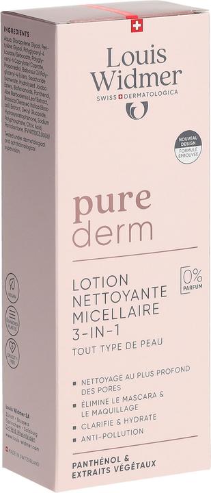 Actual product image Widmer Mizellen Reinigungslotion Unparf 200 ml (Cleansing lotion, 200 ml)