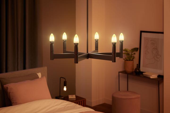 Immagine prodotto Philips Hue Tonalità di bianco (E14, 4.50 W, 300 lm, 2 x, G)