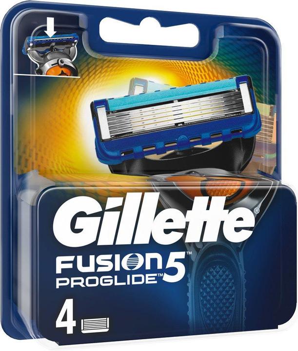 Gillette Fusion 5 ProGlide Systemklingen (4 x)