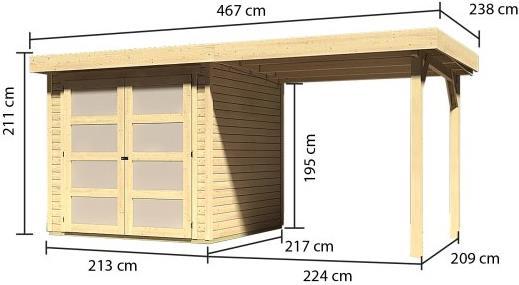 Actual product image Karibu Mill village 2