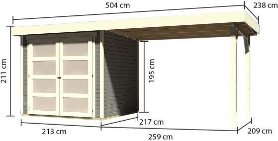 Produktbild Karibu Mühlendorf 2