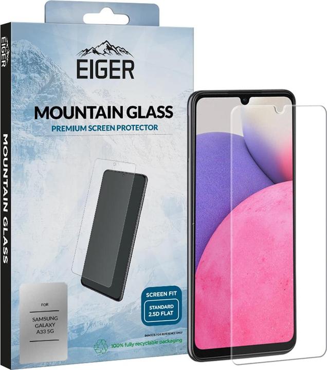 Produktbild Eiger Mountain Glass Clear (1 Stück, Samsung Galaxy A33 5G)