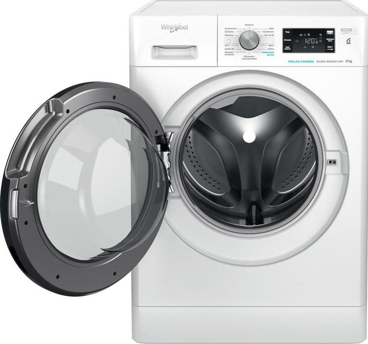 Actual product image Whirlpool Washing machine FFB 8258 BV DE (8 kg, Left)