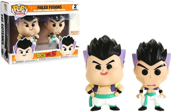 Actual product image Funko POP! Dragon Ball Z 2 Pack Failed Fusions