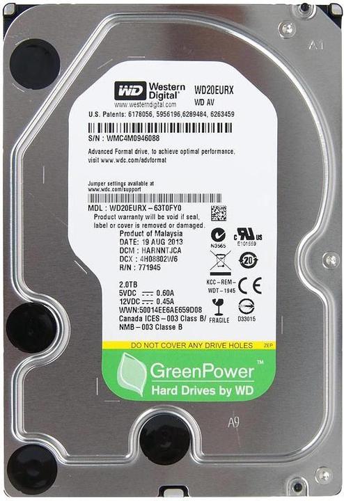 Produktbild WD Av-Gp (2 TB, 3.5", CMR)