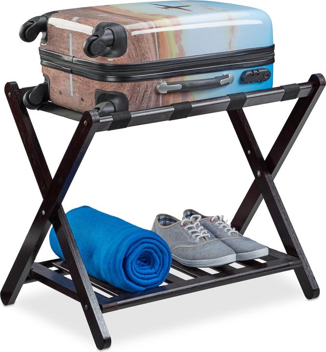 Actual product image Relaxdays Suitcase stand (Suitcase rack)