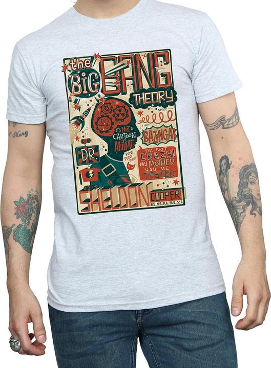 Immagine prodotto Big Bang Theory Poster infografico TShirt (L)