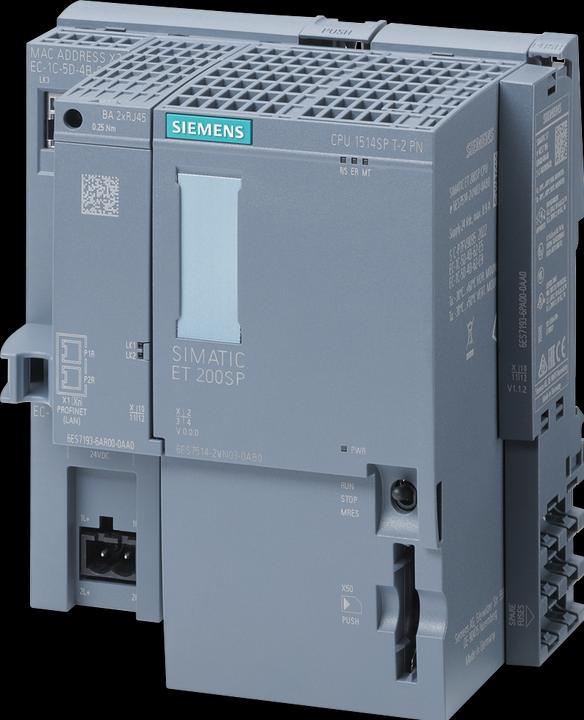 Actual product image Siemens SIMATIC DP6ES7510-1DK03-0AB0CPU 1510SP-1PN f.ET200SP 200KB+1MB data