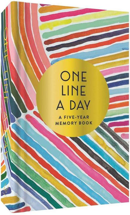 Produktbild Abrams & Chronicle One Line a Day Rainbow (Englisch, Collectif, 2021)