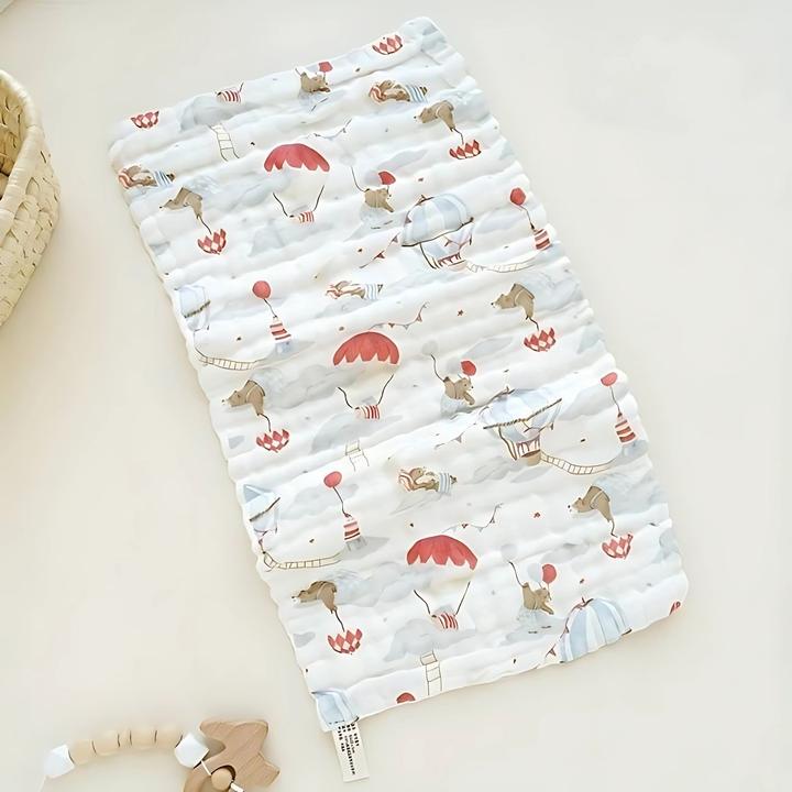Produktbild Milkii Musselin Spucktücher, zweischichtig - 5 Stück (25 cm, 50 cm)
