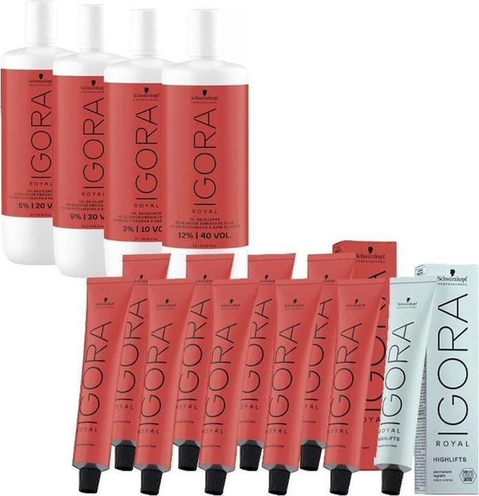 Schwarzkopf Professional Schwarzkopf Igora Royal Hair Färbung ZZP Startpaket