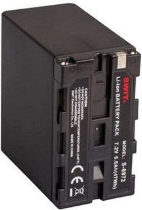 Actual product image Swit S-8972 Sony L Series Type NP-F970 (Camera battery)