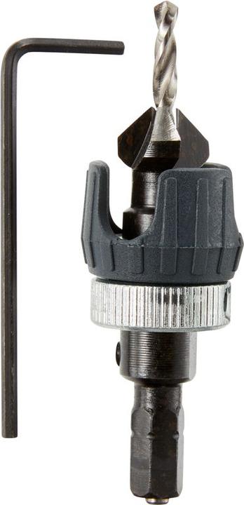 Produktbild wolfcraft wolfcraft 1 Vorbohrer m Senker+Tiefenst. ø3,2x12mm (12 mm, 3.2 mm)