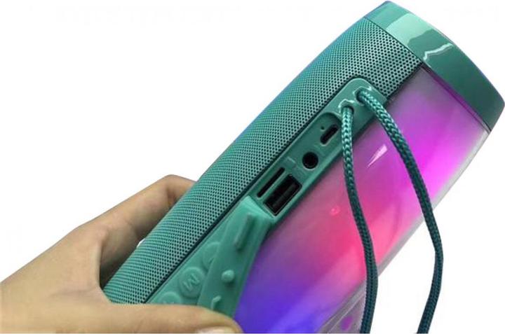 Produktbild PhoneLook Bluetooth Lautsprecher LED-Multicolor Ambiente Beleuchtung SD-Karten, AUX, USB Anschluss (Stromversorgung über USB)