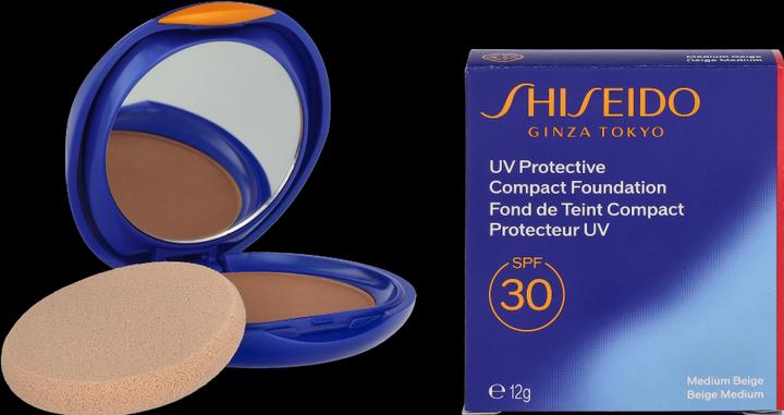 Actual product image Shiseido UV Protect Compact (Medium Beige)