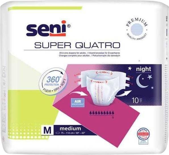 Actual product image Seni Quatro nappy trousers (10 x, M)