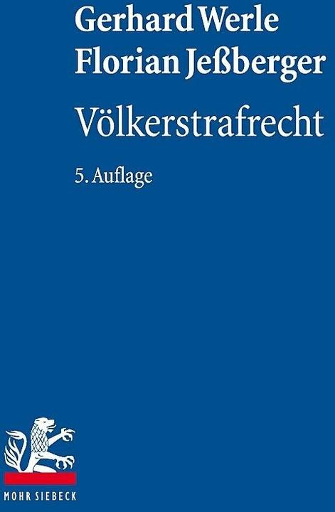 Produktbild Völkerstrafrecht (Deutsch, Florian Jessberger, Gerhard Werle, 2020)