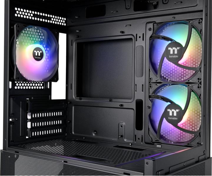 Actual product image Thermaltake View 170 TG ARGB Black (mATX, Mini-ITX)