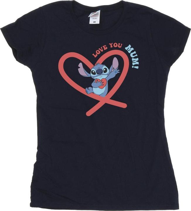 Disney Lilo & Stitch Love You Mum TShirt (XL)