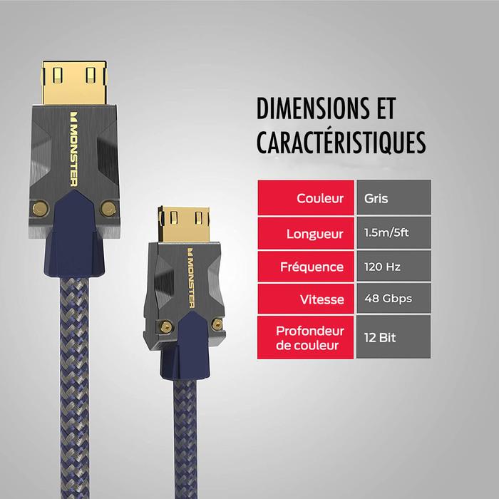 Immagine prodotto Monster M3000 (1.50 m, HDMI)