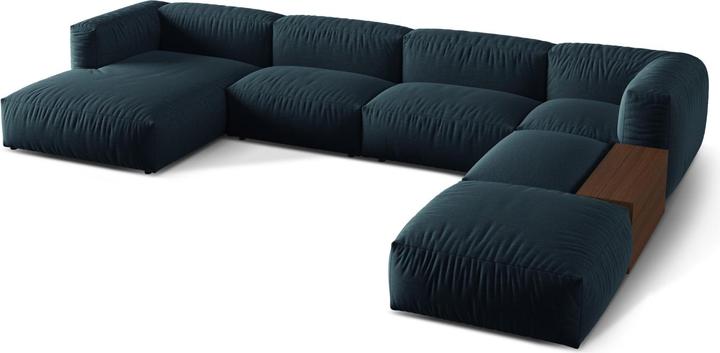 Actual product image Micadoni Modular Panoramic Right Corner Sofa, "Martina", 5 Seats, 406x280x75 Made in Europe (Sofa landscape)