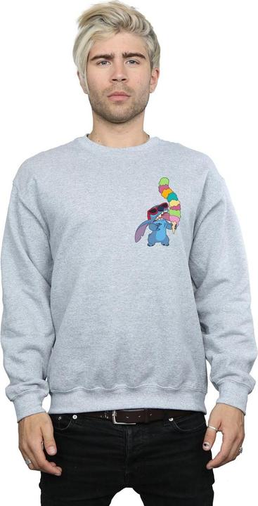 Immagine prodotto Disney Lilo And Stitch Ice Cream Felpa Uomo (4XL)