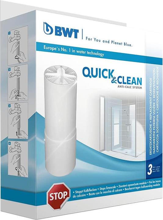 Produktbild BWT Quick & Clean Antikalk-Filtersystem (3 x)