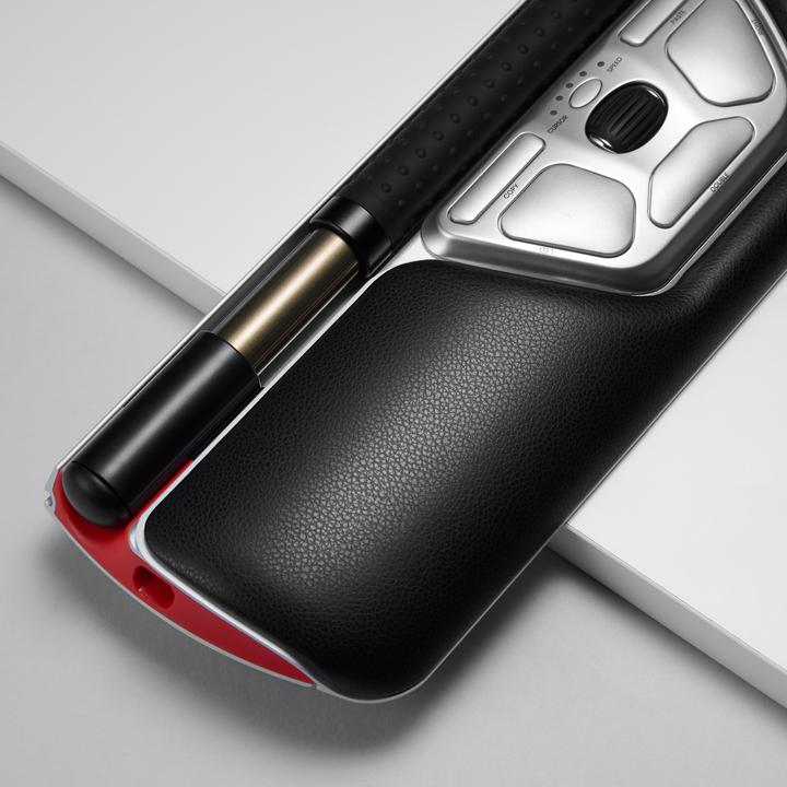 Image du produit Contour RollerMouse rouge, filaire (Filaire)