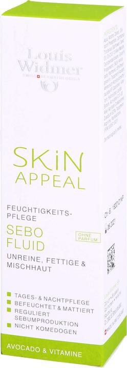 Actual product image Louis Widmer Skin Appeal Sebo Fluid (30 ml, 24h cream)