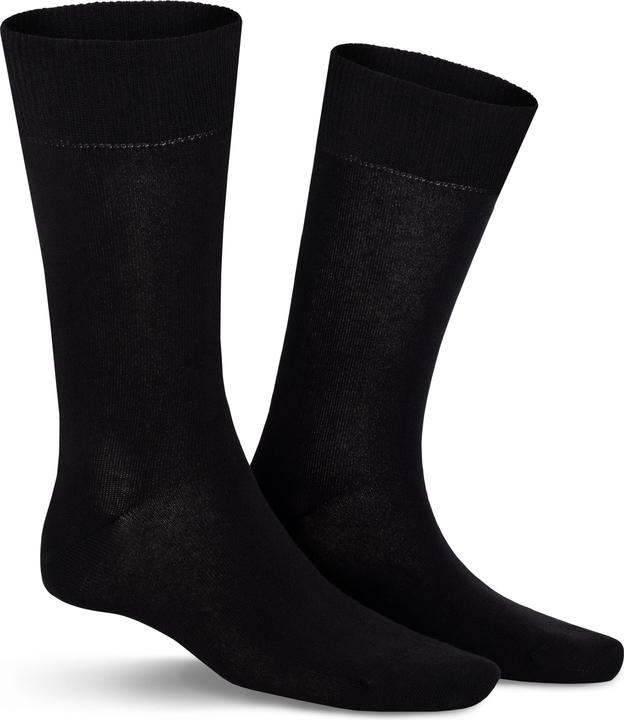 Image du produit Kunert Comfort Cotton (3 x 2 paires) Chaussettes hommes, couleur 007 noir, taille 43-46 (Une unité par pack, 43 - 46)