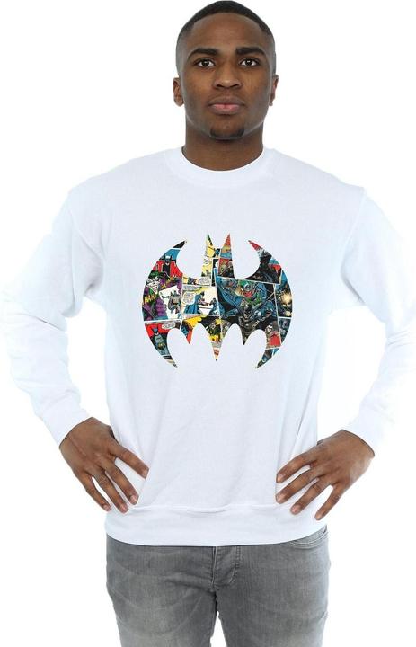 Immagine prodotto Felpa in cotone con logo del fumetto Batman (M)