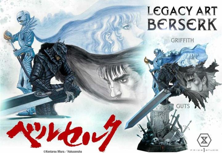 Produktbild Prime 1 Studio Berserk Legacy Art Kentaro Miura Statue statuette 1/6 Guts 45 cm