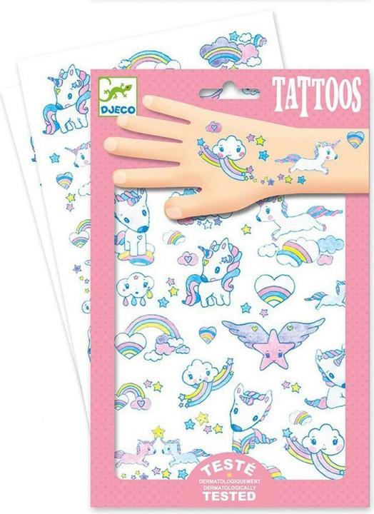 Produktbild Djeco Tattoos Einhörner