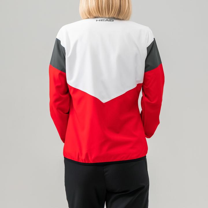 Produktbild Head Club Jacket W rot (M)