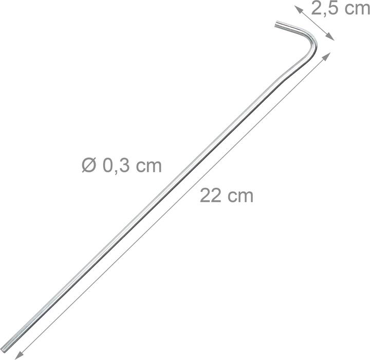 Actual product image Relaxdays Tent peg