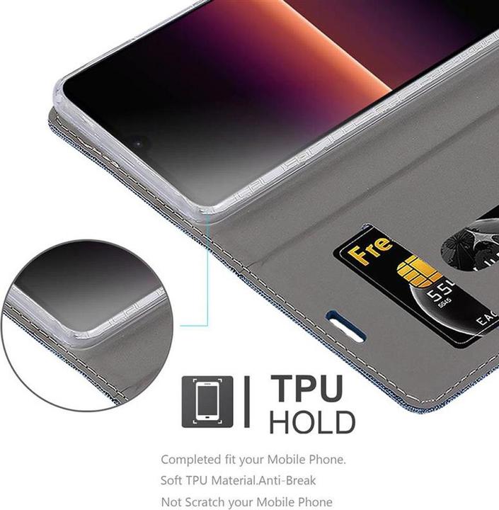 Immagine prodotto Cadorabo Copertina del libro Jeans Optics (Sony Xperia L4)