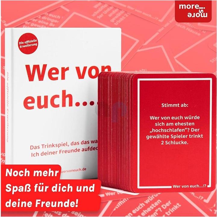 Produktbild More is more Wer von euch…!? - Weisse Edition (Deutsch)