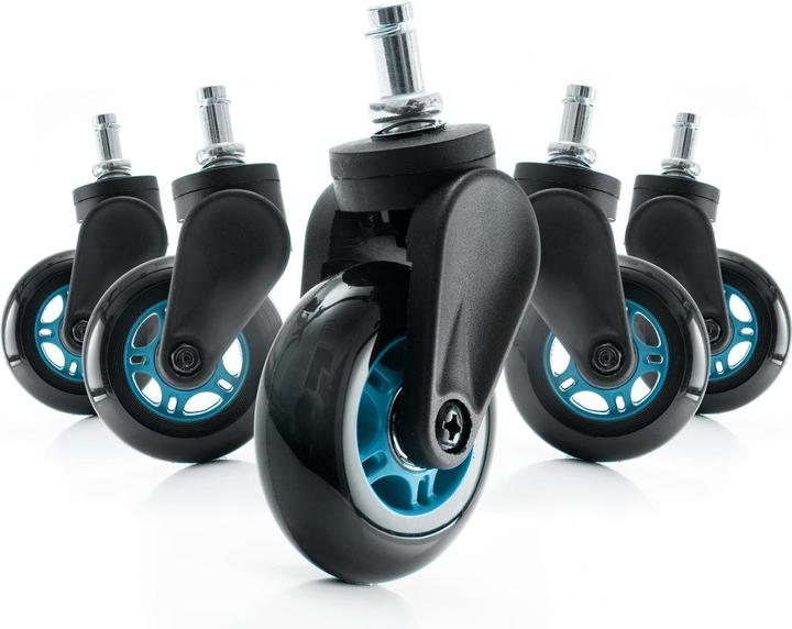 Image du produit DXRacer Roues porte-lames - Jeu de 5 - Bleu