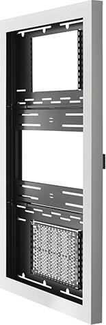 Image du produit Chief LW Series Impact On-Wall Kiosk - Portrait - Boîtier pour écran LCD - verrouillé
