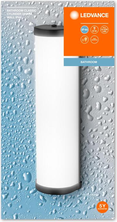 Actual product image Ledvance Bathroom Wall Luminaire IP44 E14 (E14)
