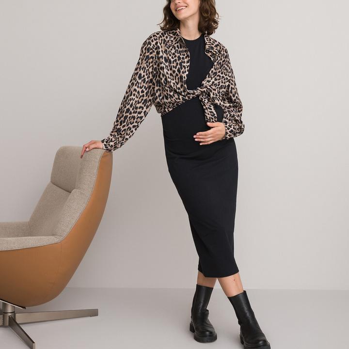 La Redoute Collections Ärmelloses Umstandskleid (XL)